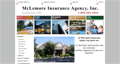 Desktop Screenshot of mclemoreinsurance.com